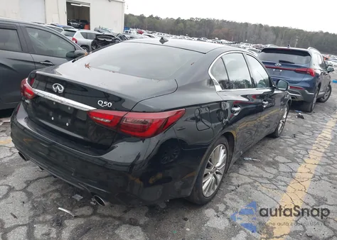 2020 Infiniti Q50 Luxe from USA, damaged, VIN JN1EV7AP8LM206405